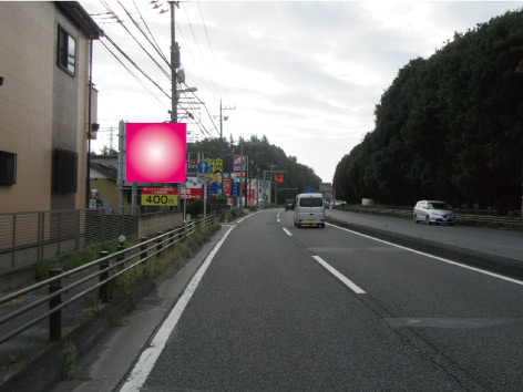 上尾市・R17号バイパス上り上尾運動公園向い