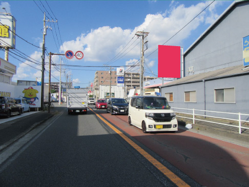 神奈川県・国道467号（藤沢街道）大和市深見（川崎市方面）