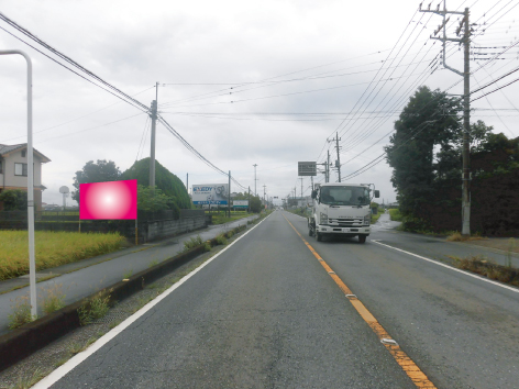 川越市・県道51号線氷川町交差点先